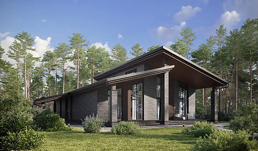 Дом шале в КП Зиккурат