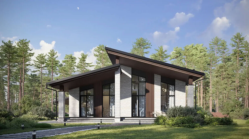 Дом шале в КП Зиккурат