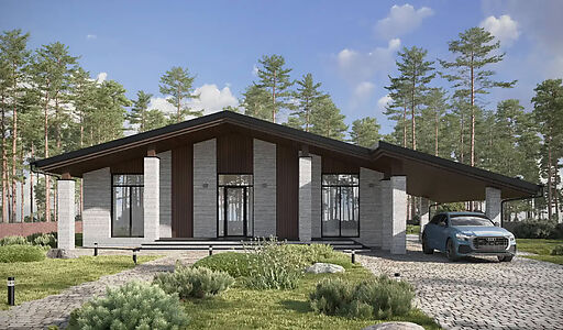 Дом шале в КП Зиккурат