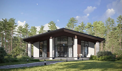 Дом шале в КП Зиккурат