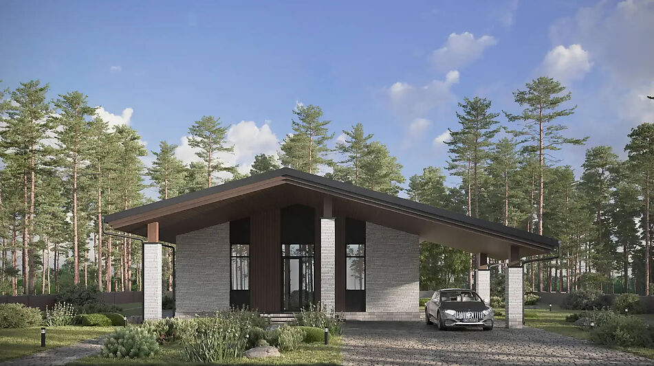 Дом шале в КП Зиккурат