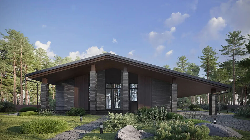 Дом шале в КП Зиккурат