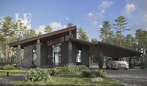 Дом шале в КП Зиккурат