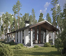 Дом шале в КП Зиккурат