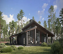 Дом шале в КП Зиккурат