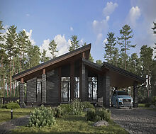 Дом шале в КП Зиккурат