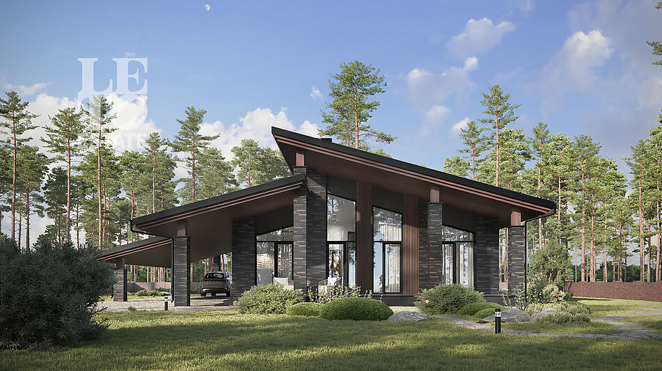 Дом шале в КП Зиккурат