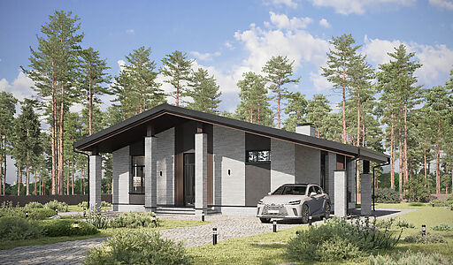 Дом шале в КП Зиккурат