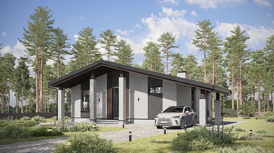 Дом шале в КП Зиккурат