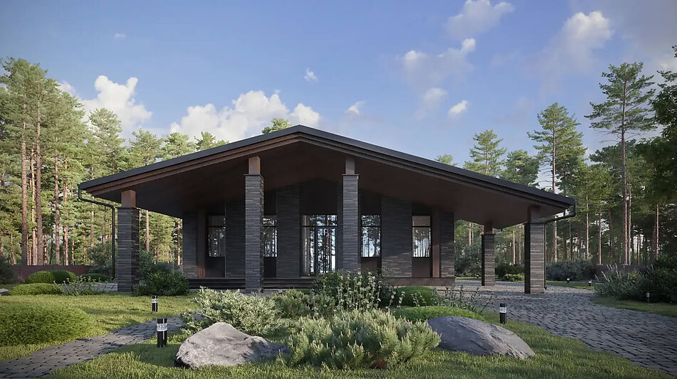 Дом шале в КП Зиккурат