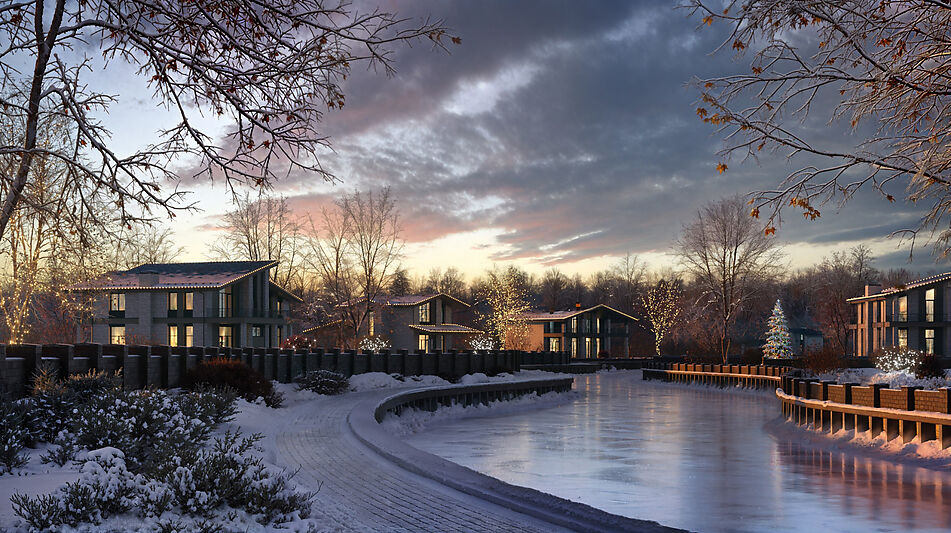 Дом шале в КП Зиккурат