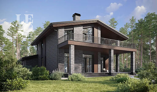 Дом шале в КП Зиккурат