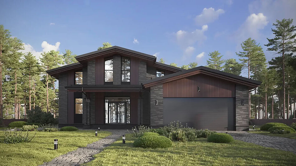 Дом шале в КП Зиккурат