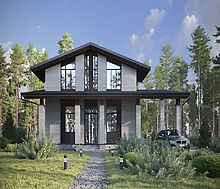 Дом шале в КП Зиккурат