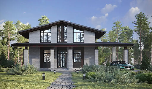 Дом шале в КП Зиккурат