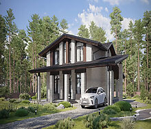 Дом шале в КП Зиккурат