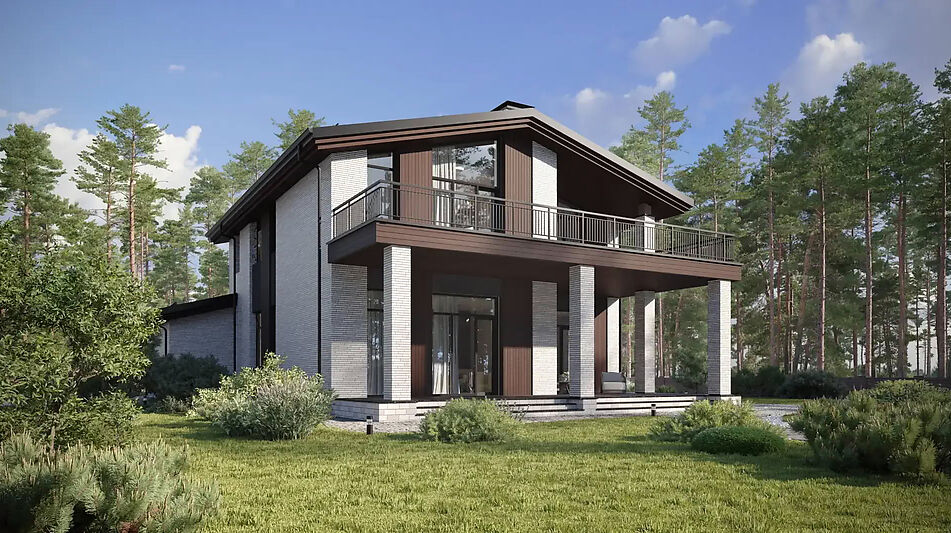 Дом шале в КП Зиккурат