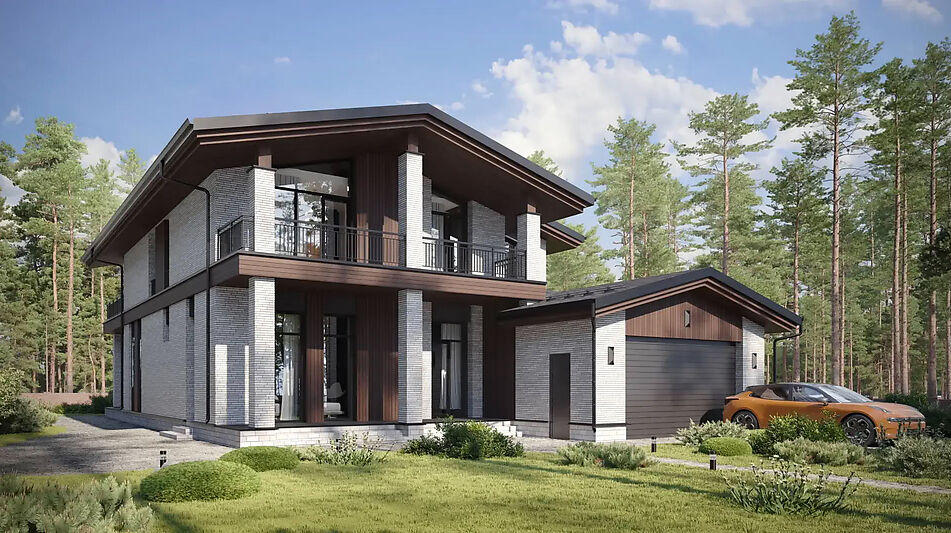 Дом шале в КП Зиккурат