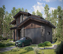 Дом шале в КП Зиккурат