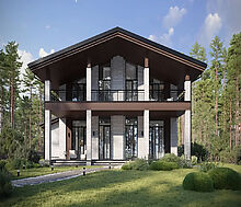 Дом шале в КП Зиккурат