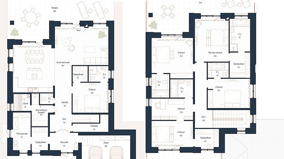 Дом шале в КП Зиккурат