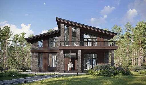 Дом шале в КП Зиккурат