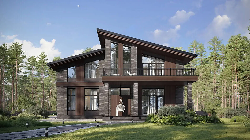 Дом шале в КП Зиккурат