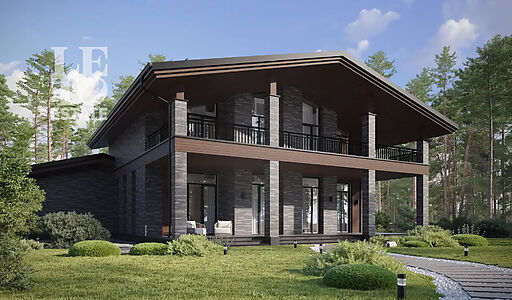 Дом шале в КП Зиккурат