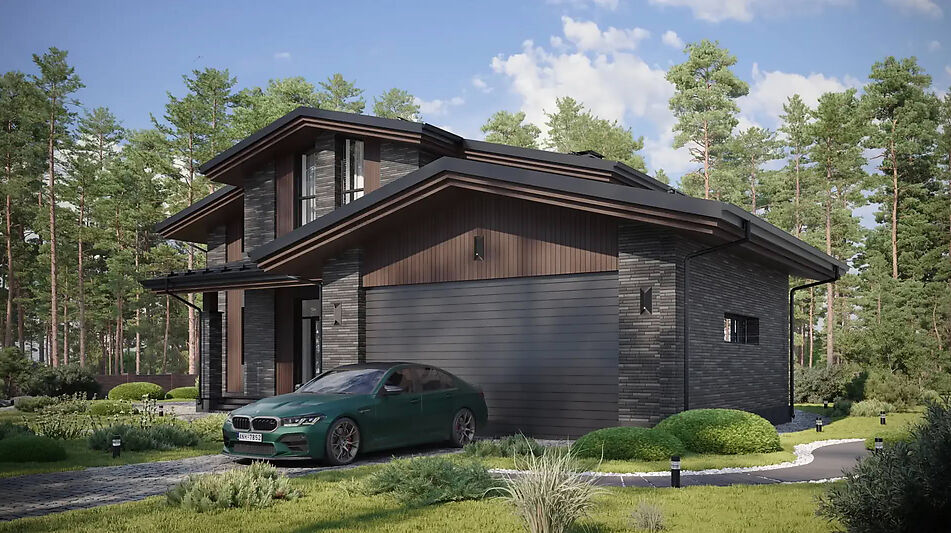 Дом шале в КП Зиккурат