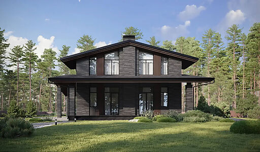 Дом шале в КП Зиккурат