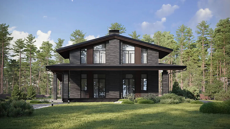 Дом шале в КП Зиккурат