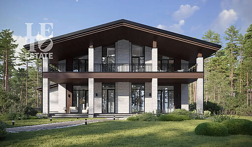 Дом шале в КП Зиккурат