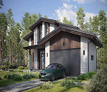 Дом шале в КП Зиккурат