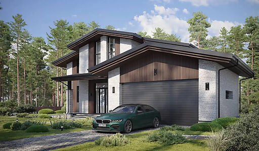 Дом шале в КП Зиккурат