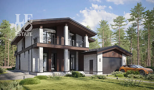 Дом шале в КП Зиккурат