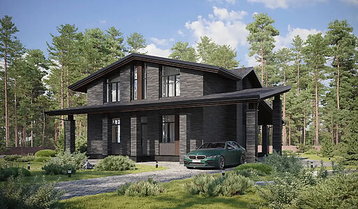 Дом шале в КП Зиккурат