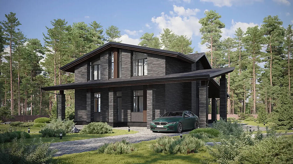 Дом шале в КП Зиккурат