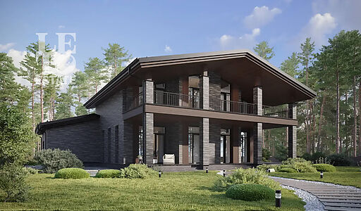 Дом шале в КП Зиккурат