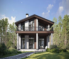 Дом шале в КП Зиккурат