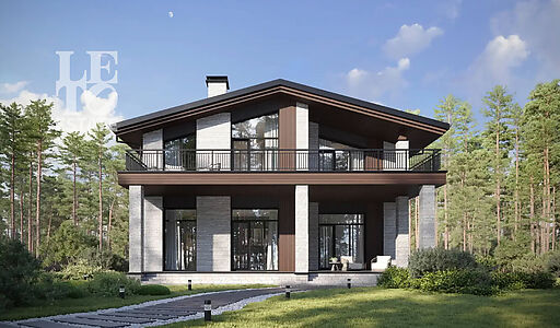 Дом шале в КП Зиккурат