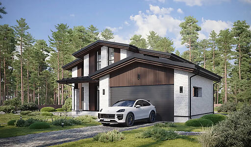 Дом шале в КП Зиккурат