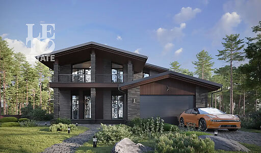 Дом шале в КП Зиккурат