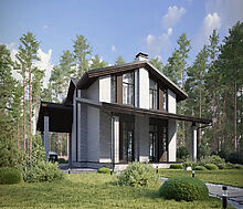 Дом шале в КП Зиккурат