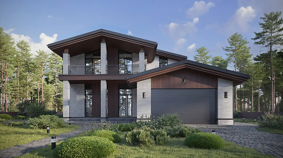 Дом шале в КП Зиккурат