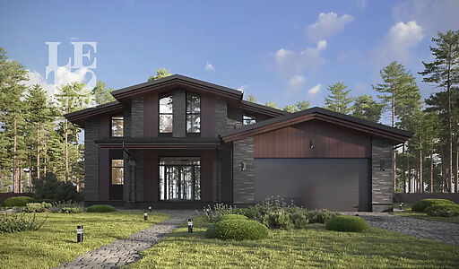 Дом шале в КП Зиккурат