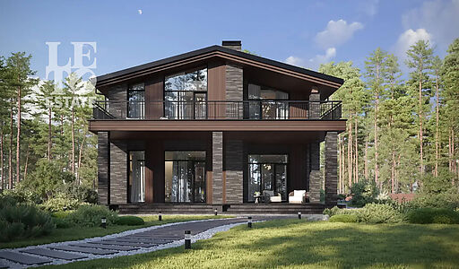 Дом шале в КП Зиккурат