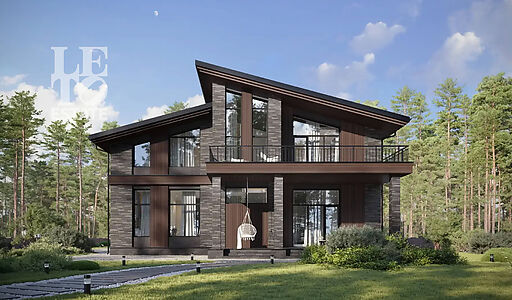 Дом шале в КП Зиккурат