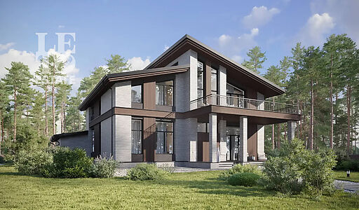 Дом шале в КП Зиккурат