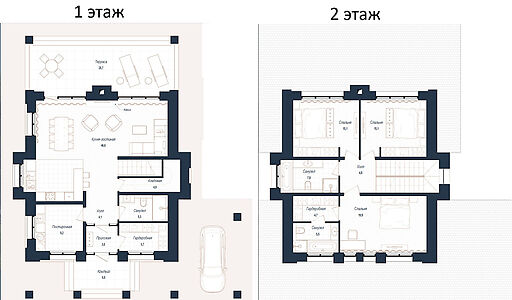 Дом шале в КП Зиккурат