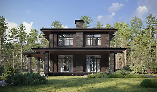 Дом райт в КП Зиккурат